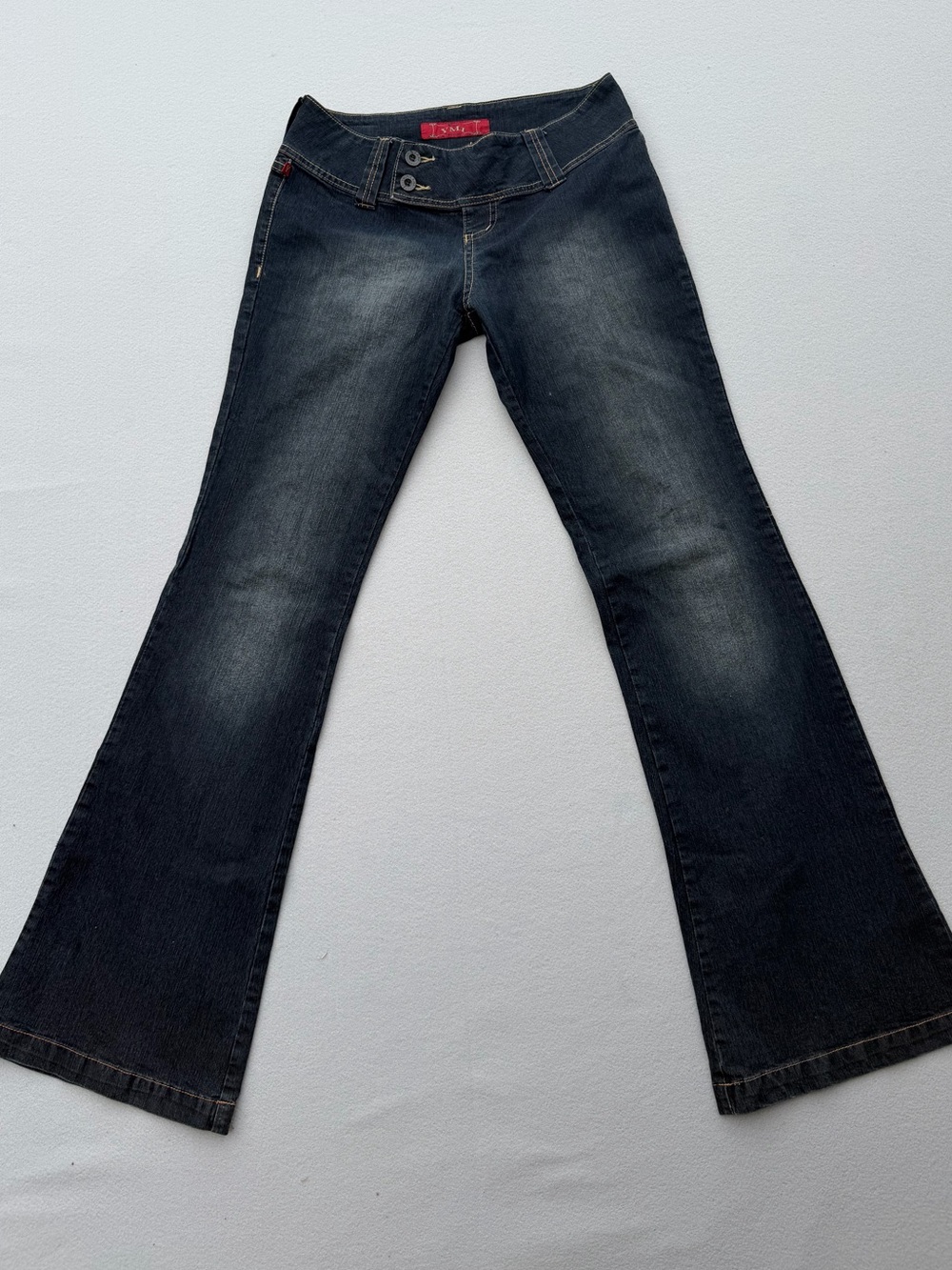 Y2K low rise baddie Dark Wash Flare Jeans